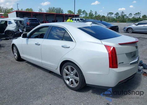2015 Cadillac Ats Standard из США, поврежденный, VIN 1G6AA5RA1F0109332
